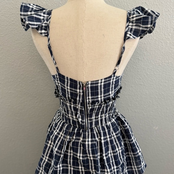 Mable Tiered Midi Dress Ruffle Sleeve Size Small EUC - Picture 7 of 9